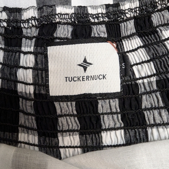 Tuckernuck Lelia Gingham Ribbon Midi Dress - Picture 5 of 6